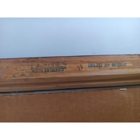 Old Man Holding His Glasses Framed Pencil Portrait Unknown Artist - Picture 6 of 10